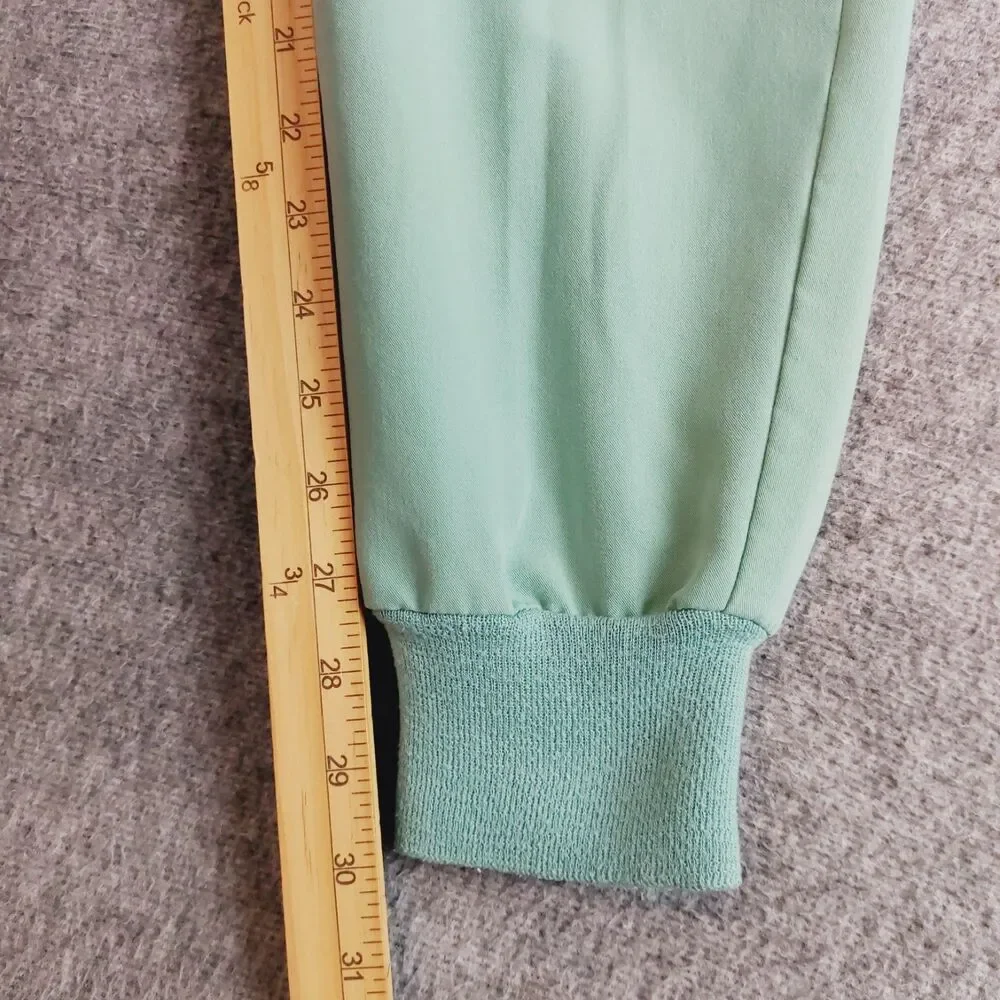 FIGS Tansen Jogger Scrub Pants Men's Medium Green Medical Technical Collection